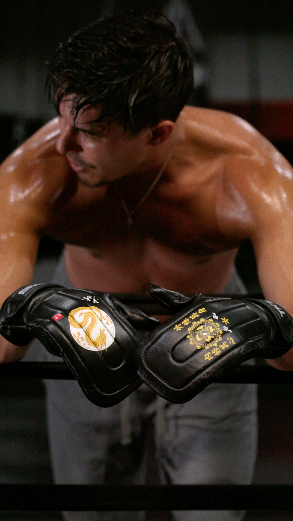 LEWIS TAN “GLADIATOR” BAG MITT EDITION
