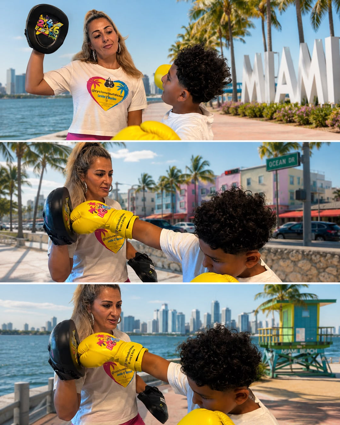 Leslie Marlon X TK Boxing Gear